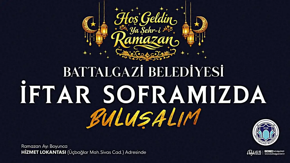 Battalgazi Belediyesi’nden Ramazan’da Dayanışma Sofrası