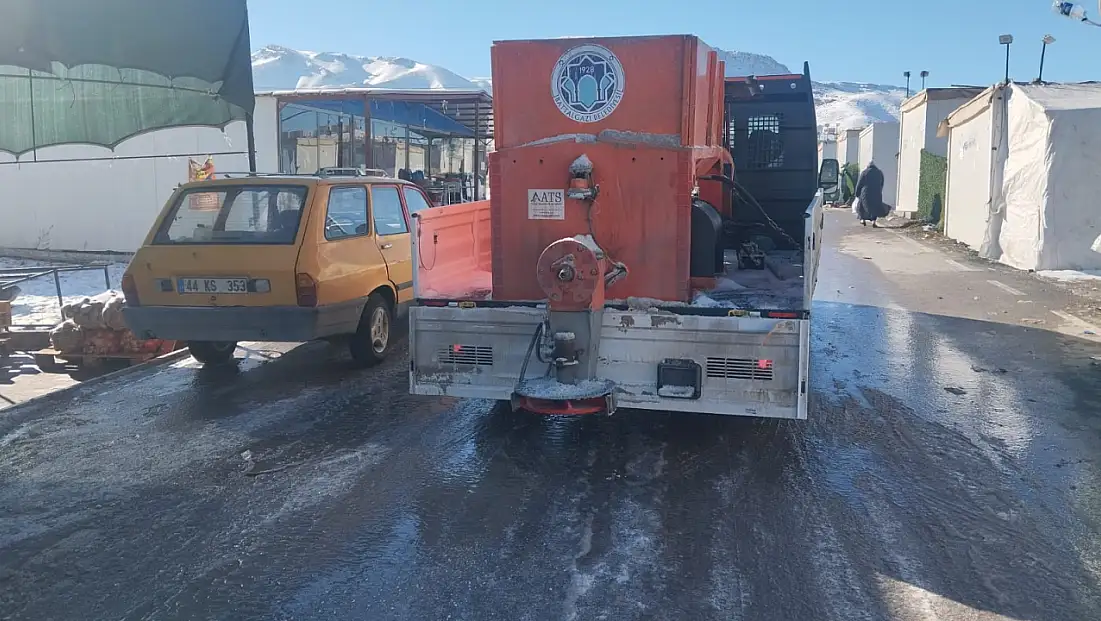 Battalgazi’de Ulaşım İçin Gece Gündüz Çalışma