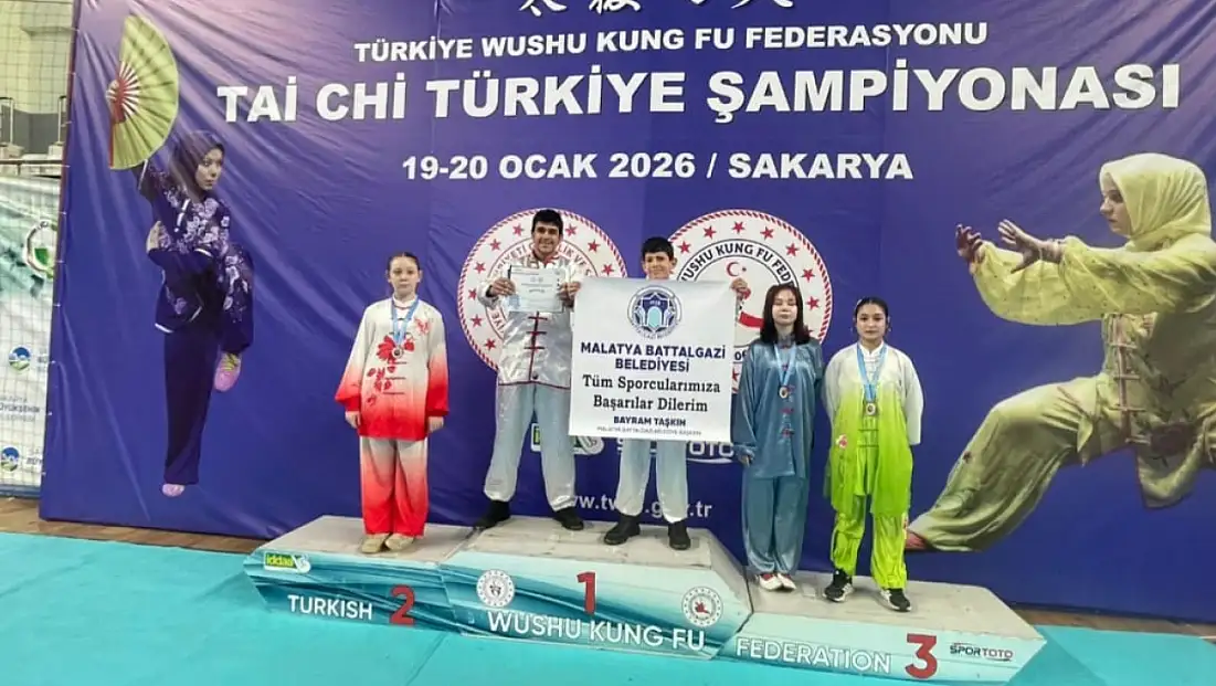 Battalgazi’nin Wushu Gururu Sakarya’da Zirvede