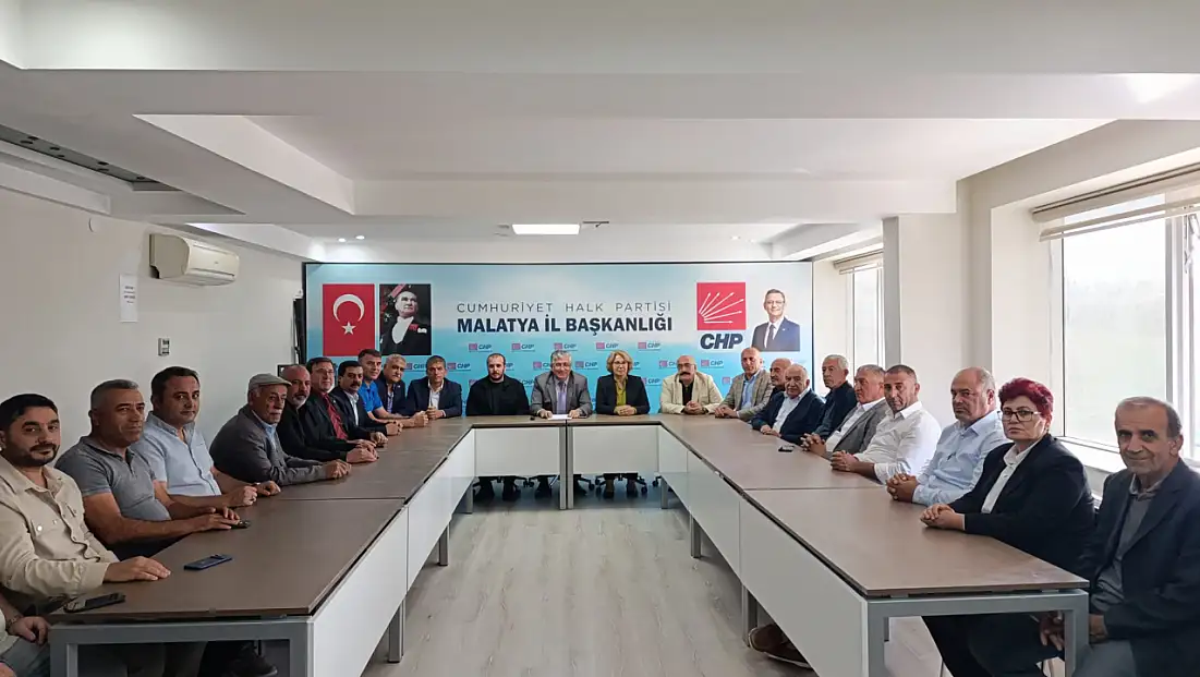 CHP Malatya İl Kongresi Öncesi Yıldız’a İmza Desteği