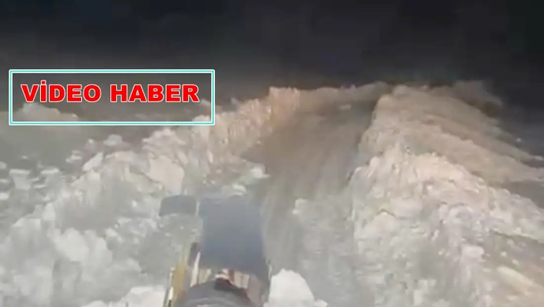 Darende’de Yoğun Kar ve Tipi Hayatı Olumsuz Etkiledi