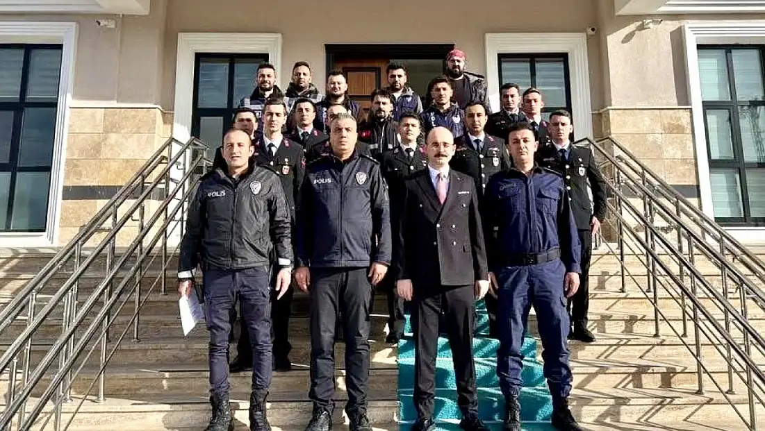 Doğanşehir’de Güvenlik Güçlerine Başarı Belgesi