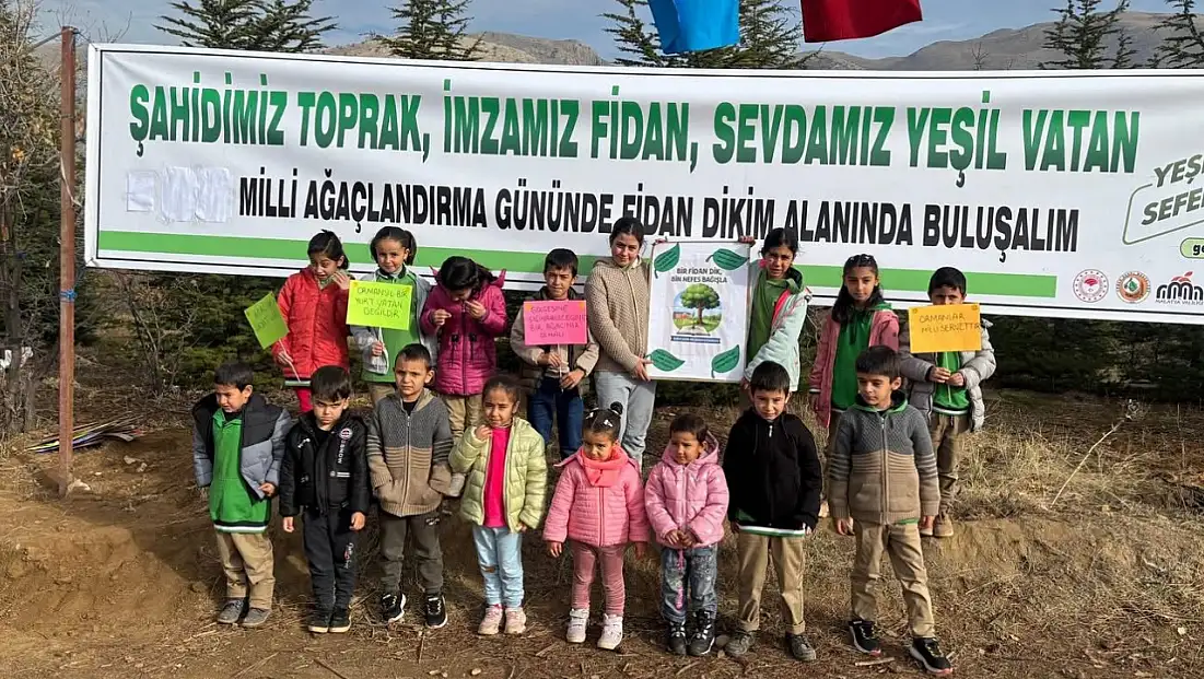 Doğanşehir’de ÖNEM Projesi Kapsamında Fidan Dikim Etkinliği Gerçekleştirildi