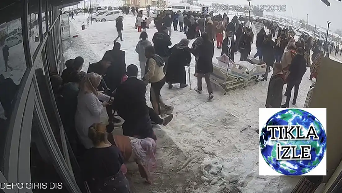Doğanşehir Devlet Hastanesi’nde 6 Şubat Paniği: Yeni Görüntüler Ortaya Çıktı