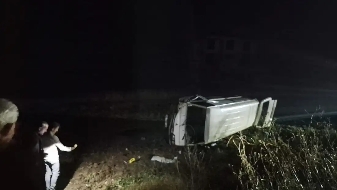 Hekimhan’da Evi Yanan Aile Dönüş Yolunda Kaza Geçirdi