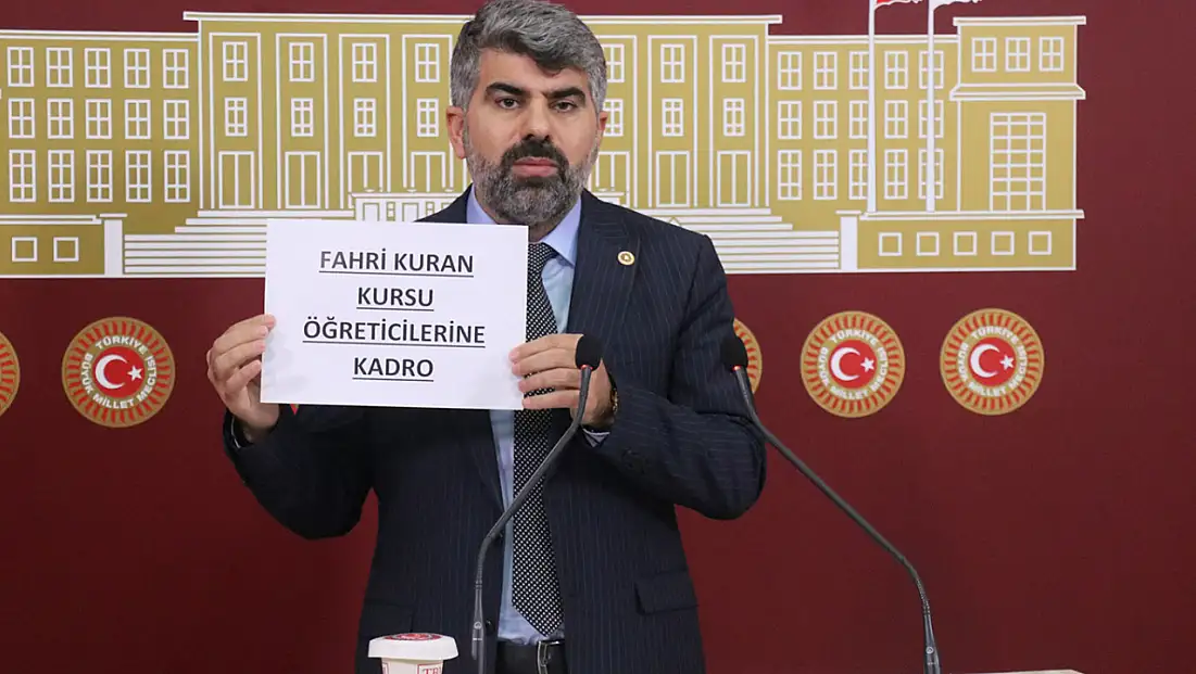 HÜDA PAR’lı Dinç’ten TBMM’de Gençlik ve Mağduriyet Çıkışı