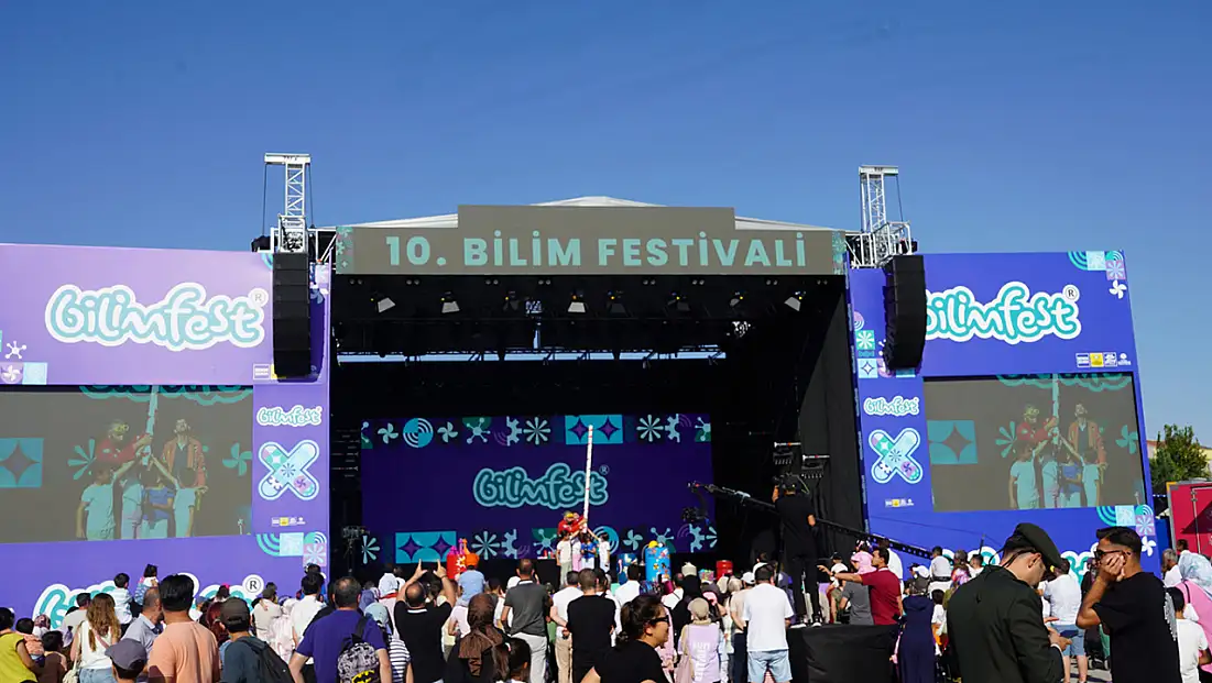 Konya’da 10. BilimFest Festivali başladı