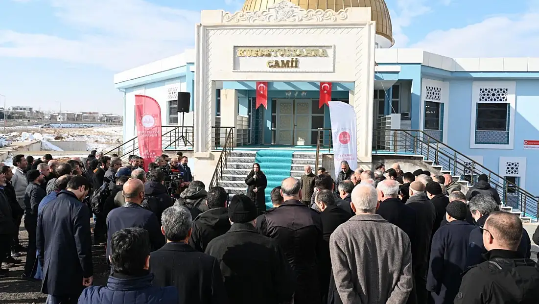 Kubbetü’s-Sahra Camii İbadete Açıldı, Malatya’ya İrfan Merkezi Kazandırıldı