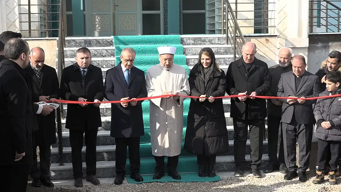 Kubbetü’s Sahra Camisi Malatya’da Dualarla İbadete Açıldı