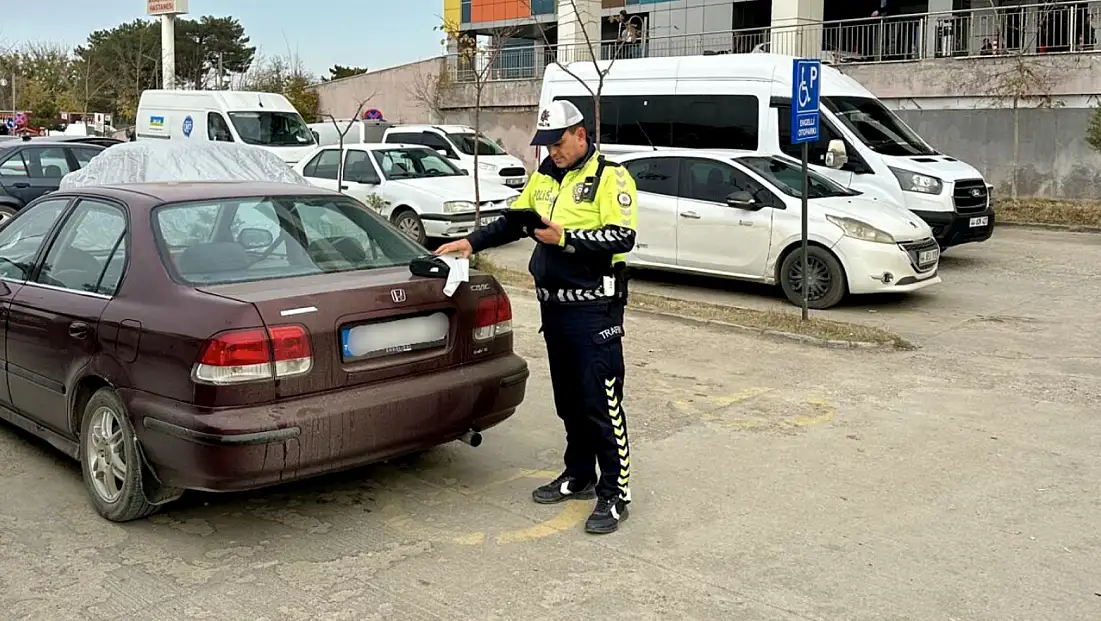 Malatya’da Engelli Park Yerlerine Sıkı Denetim