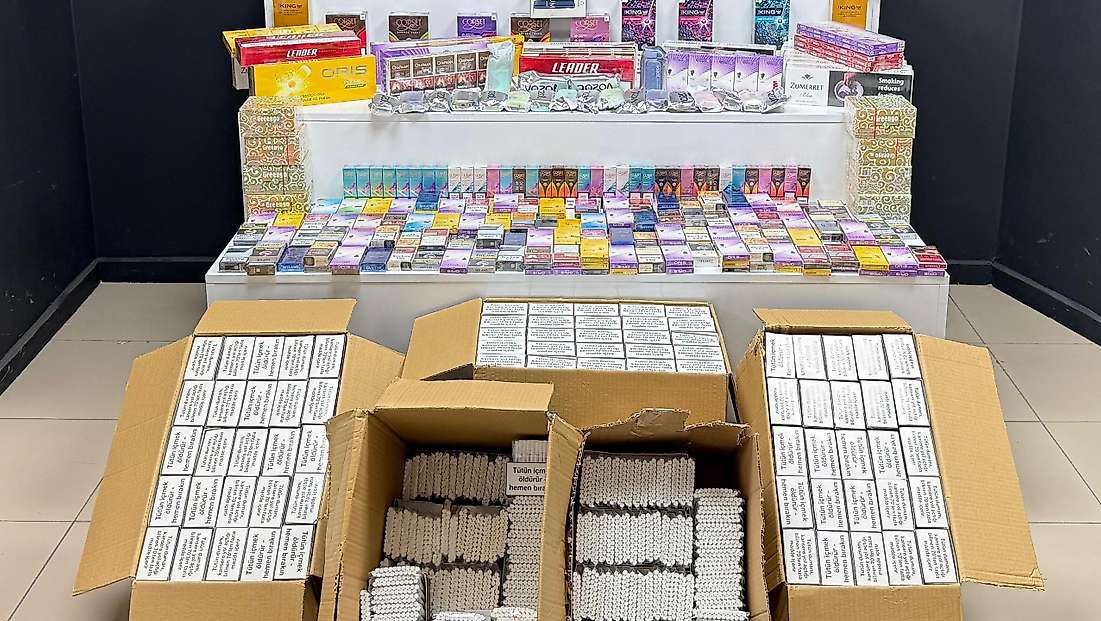 Malatya’da Kaçakçılık Operasyonu: Binlerce Ürün Ele Geçirildi