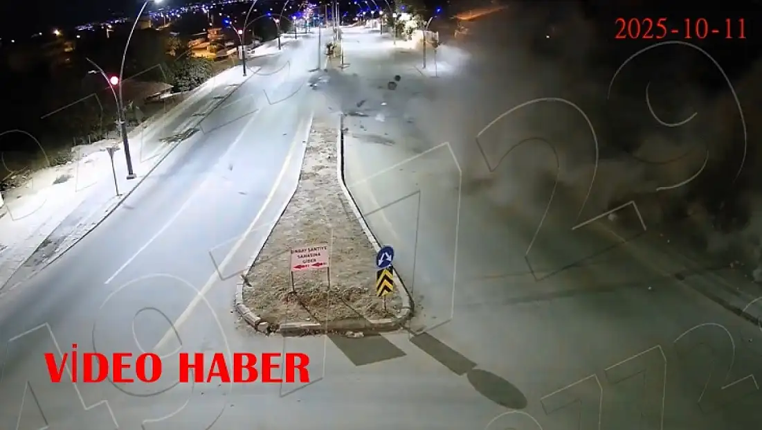 Malatya’da KGYS Kameralarına Yansıyan 4 Feci Kaza