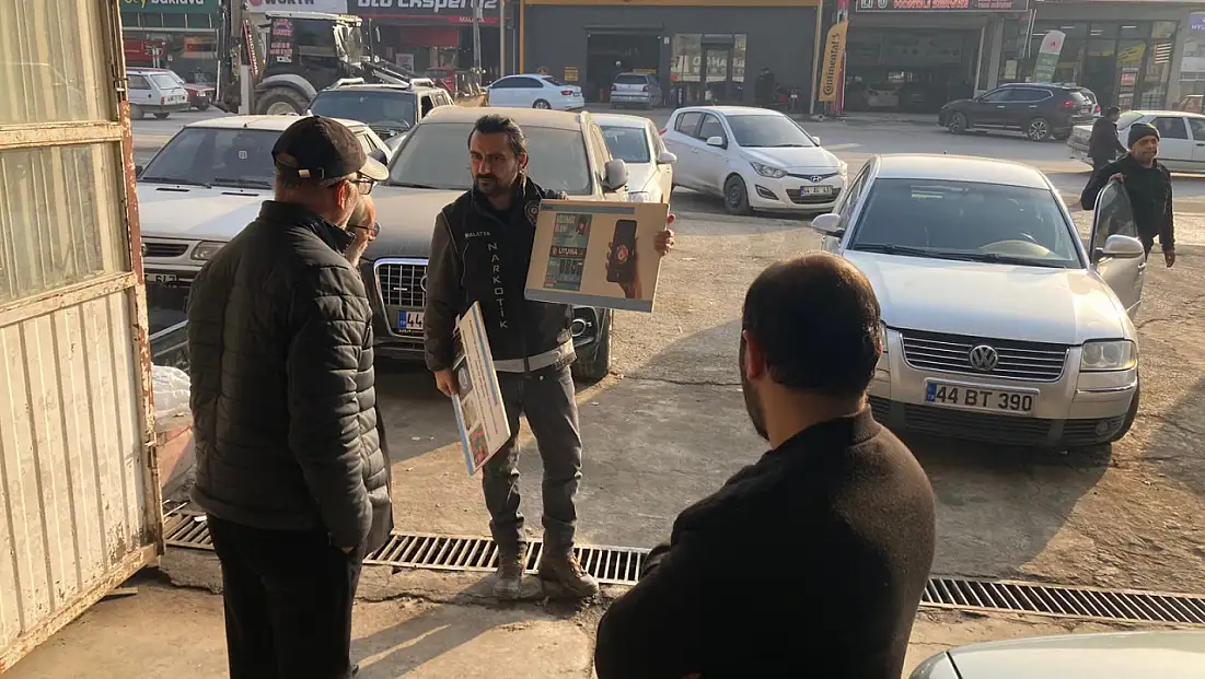 Malatya’da Narkotik Suçlarla Mücadele Çalışmaları Aralıksız Sürüyor