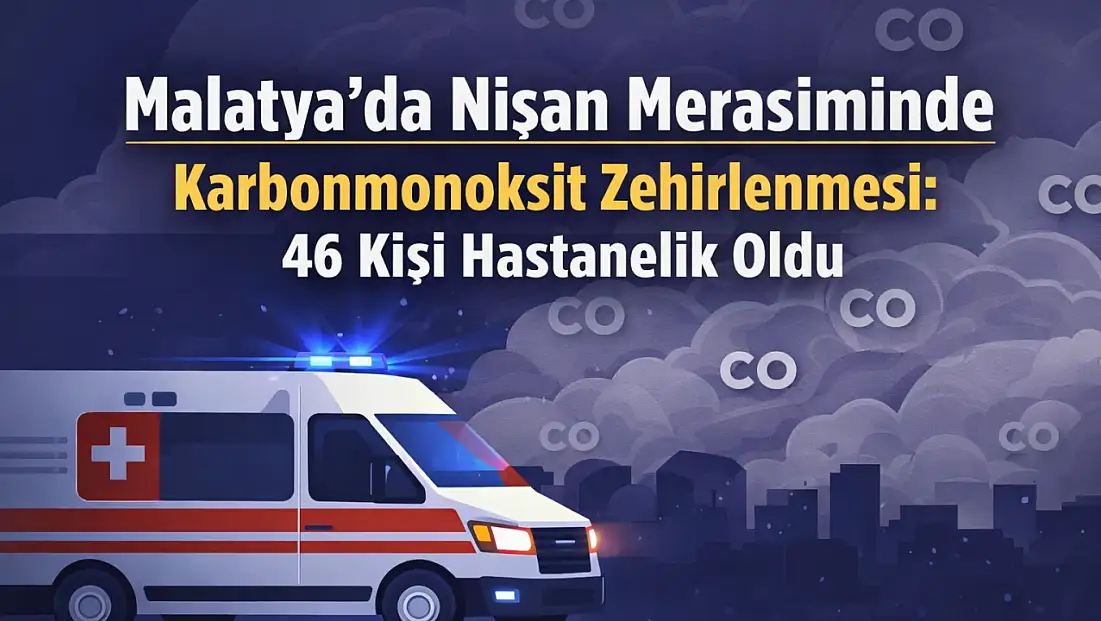 Malatya’da Nişan Merasiminde Karbonmonoksit Zehirlenmesi: 46 Kişi Hastanelik Oldu