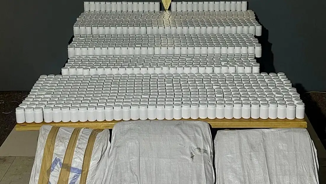 Malatya’da Rekor Miktarda Sentetik Ecza Operasyonu