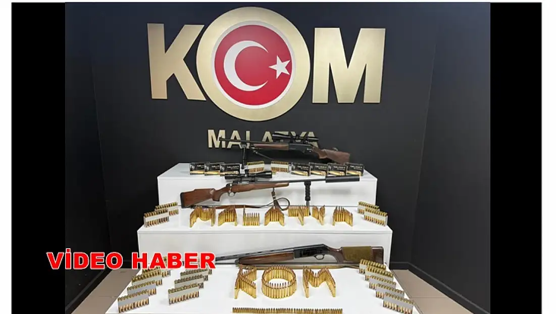Malatya’da Ruhsatsız Silah Operasyonu: 2 Şüpheli Gözaltında