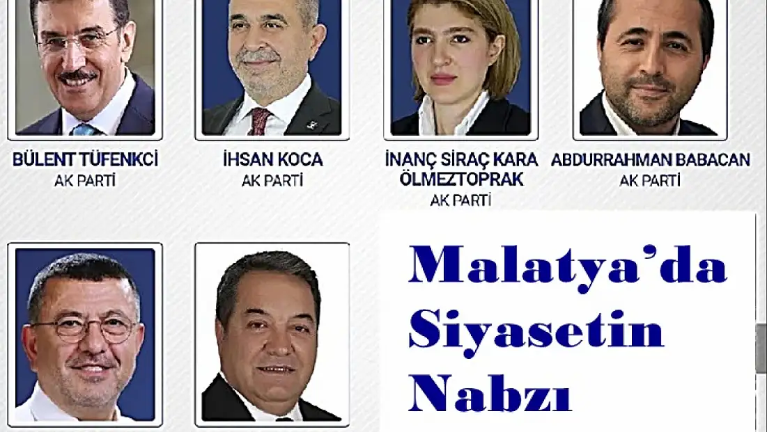 Malatya’da Siyasetin Nabzı: Sessiz Vekiller, Sahada Olanlar ve Halkın Gönlünde Yer Edinenler