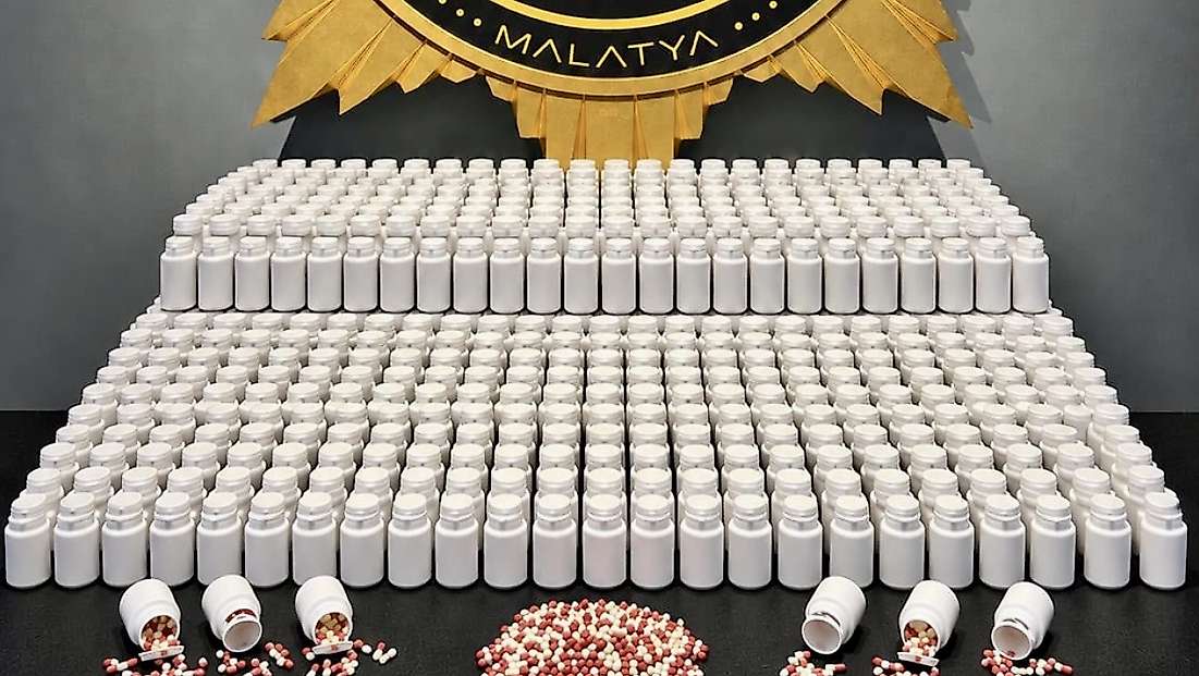 Malatya’da Uyuşturucu Operasyonu: 46 Bin 189 Hap Ele Geçirildi