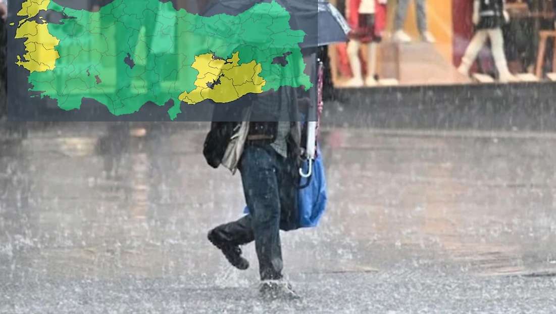 Meteoroloji 16 İli Sarı Kodla Uyardı: Malatya da Listede!