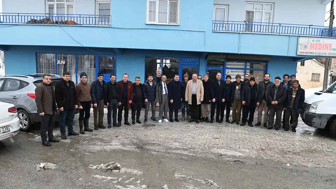 Pütürge Belediye Başkanı Mikail Sülük Tepehan ve Uzuntaş’ta Vatandaşlarla Buluştu