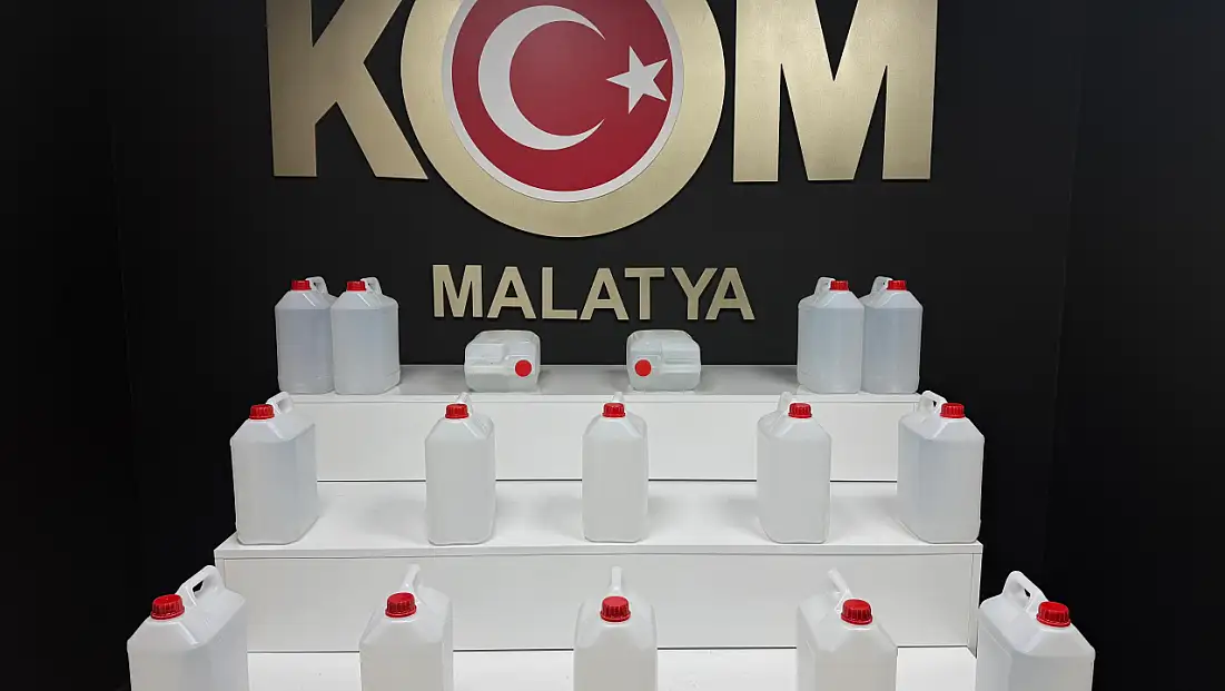 Sahte Alkol Operasyonu: 76 Litre Etil Alkol Ele Geçirildi