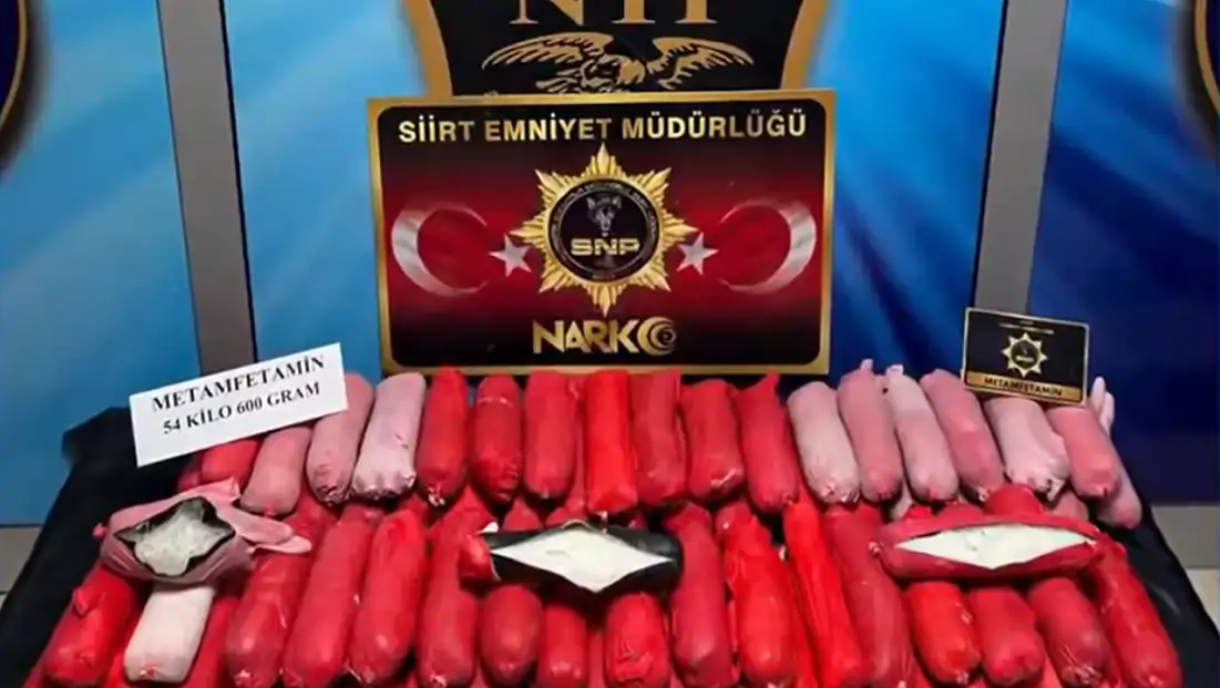 Siirt’te Nefes Kesen Operasyon: Hayvanların Karın Boşluğundan 54,6 Kilo Metamfetamin Çıktı