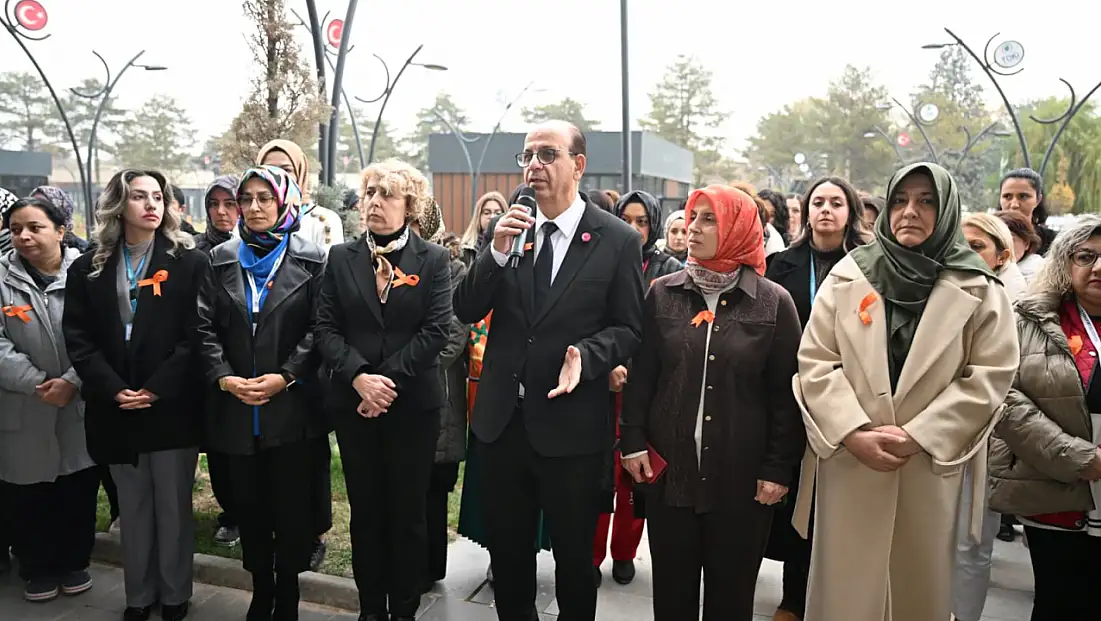 Yeşilyurt Belediyesi'nden 25 Kasım’da Kadına Şiddete Karşı Güçlü Mesaj