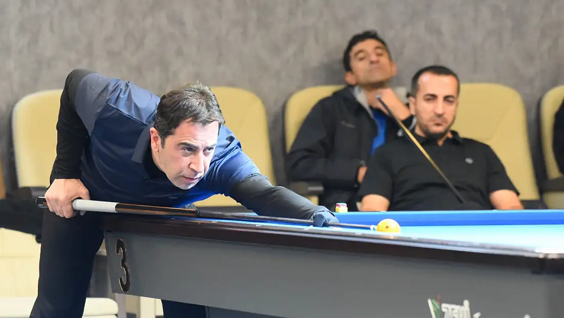 Yeşilyurt’ta 3 Bant Bilardo Heyecanı Dördüncü Kez Yaşandı