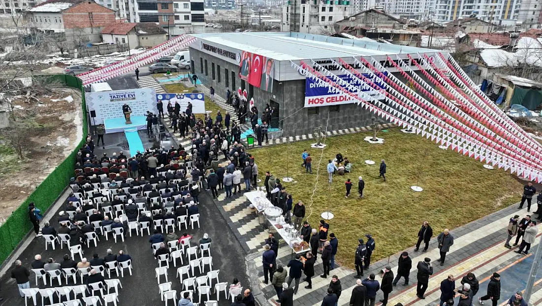 Yeşilyurt’ta Dayanışmanın Yeni Adresi: Diyarbakırlılar Taziye Evi Açıldı