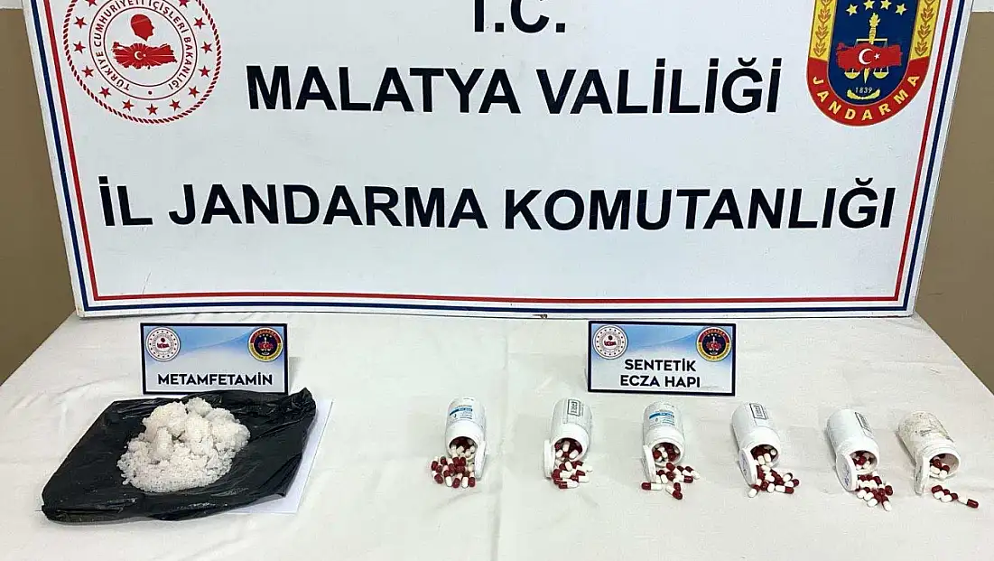 Yeşilyurt’ta Narkotik Operasyonu: Metamfetamin ve Sentetik Ecza Ele Geçirildi