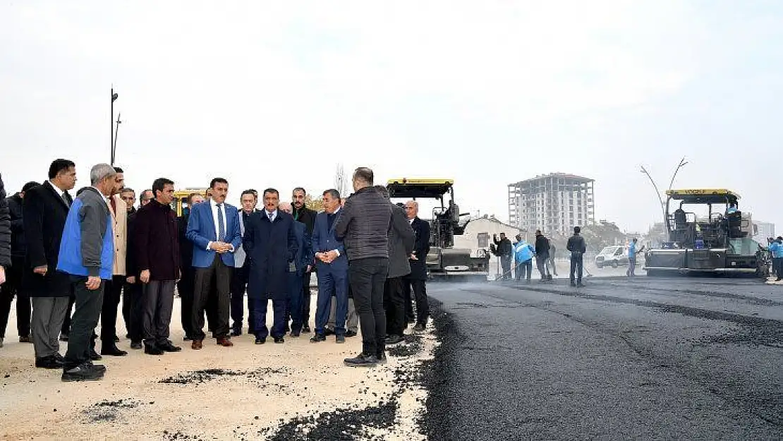 25 Metre Genişliğindeki Alternatif Yolumuzun Asfaltını Dökerek Hizmete Açtık