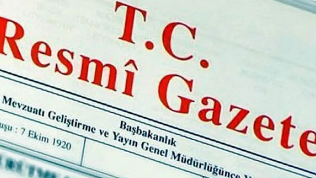 12 Ocak 2025 tarihli ve 32780 sayılı Resmi Gazete