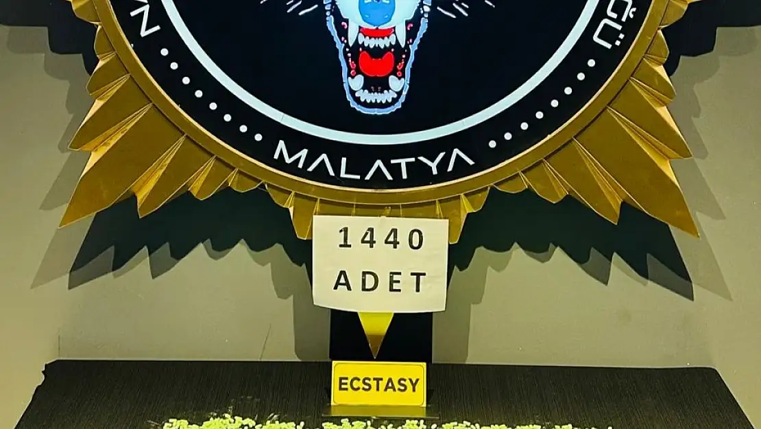 1440 Adet Ecstasy Hap ele geçirildi