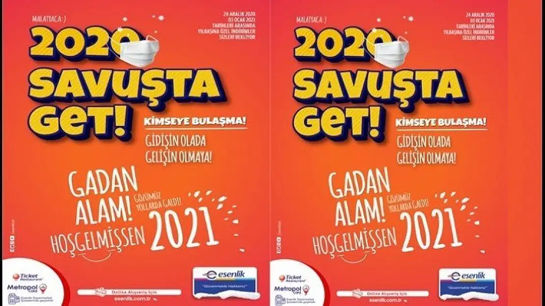 2020 savuşta get! Kimseye bulaşma! Gidişin ola, gelişin olmaya!