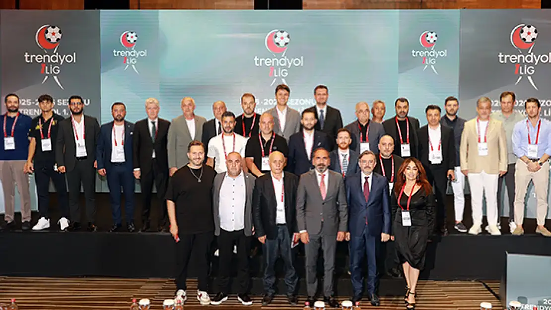 2025-2026 Sezonu Trendyol 1. Lig Fikstürü Çekildi
