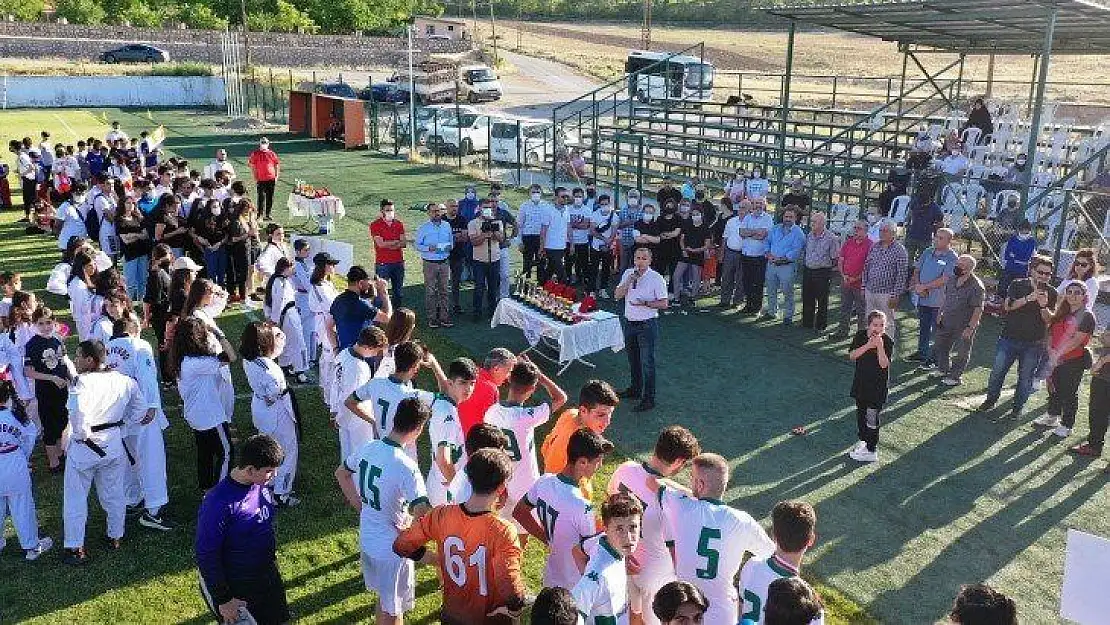 225 Sporcunun Katılıyla Spor Şenlikleri düzenlendi