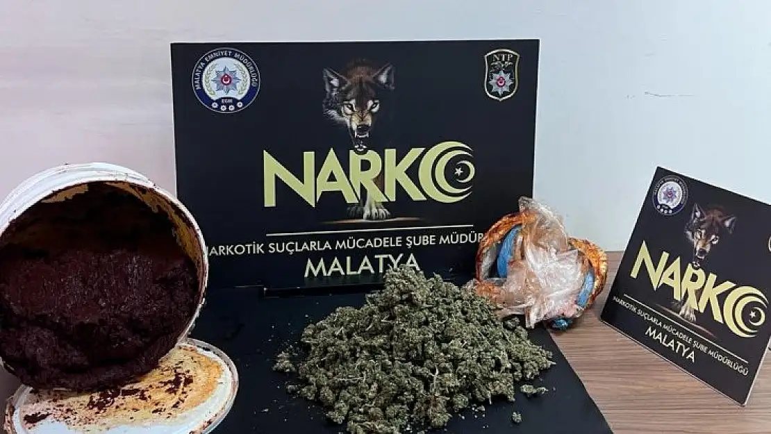 3 kilo 162 gram kubar esrar maddesi ele geçirildi.