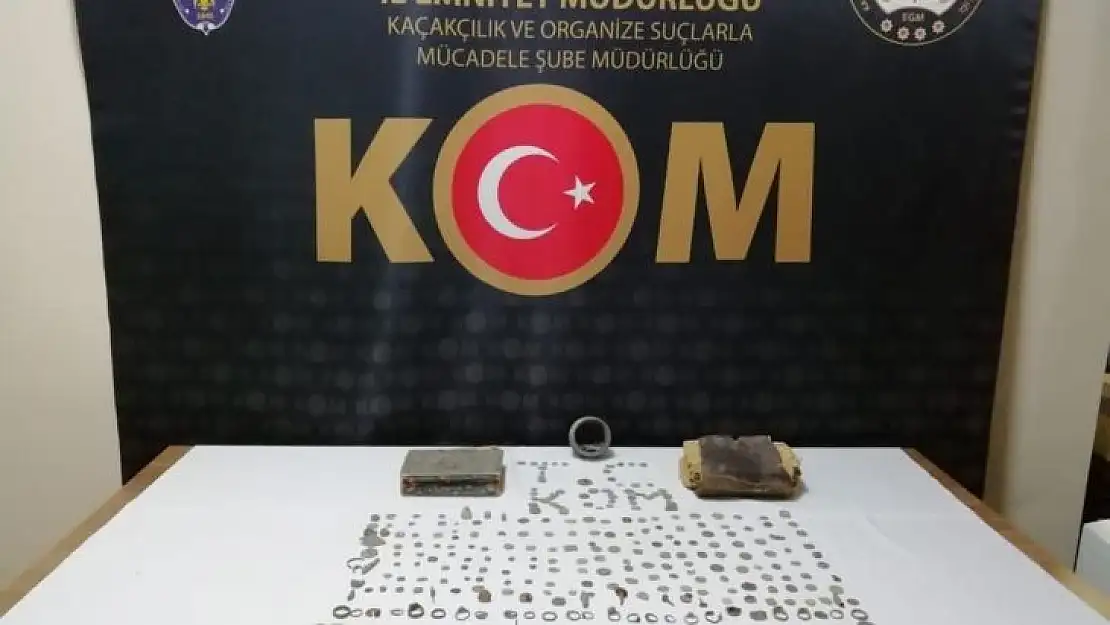 413 adet tarihi eser ele geçirildi