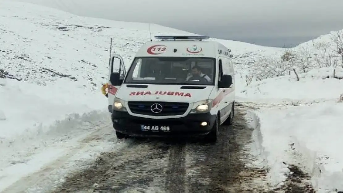 65 Yaşındaki Hastayı Battalgazi Belediyesi Ve 112 Ekipleri Kurtardı