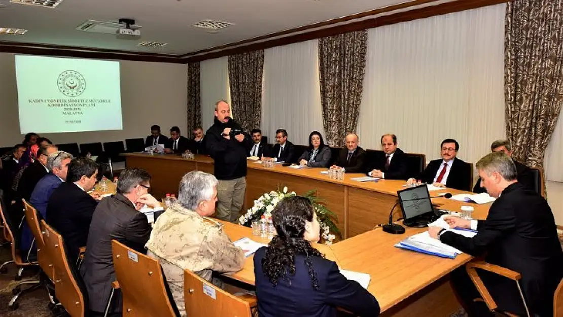 Aile İçi ve Kadına Karşı Şiddetle Mücadele Toplantısı