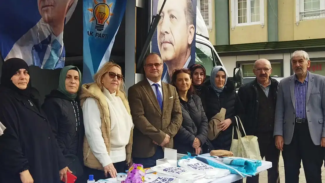 AK Parti Ataşehir Belediye Başkan aday adayı Hakan Berktaş Saha çalışmalarını sürdürüyor