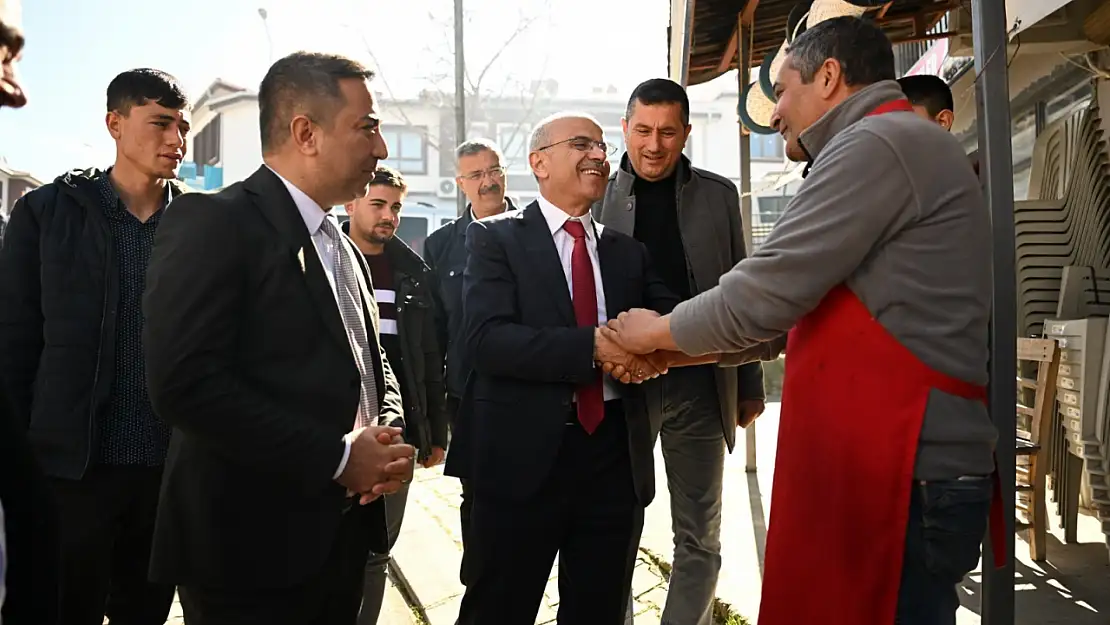 AK Parti Büyükşehir Belediye Başkan Adayı Sami Er, Doğanyol İlçesindeydi