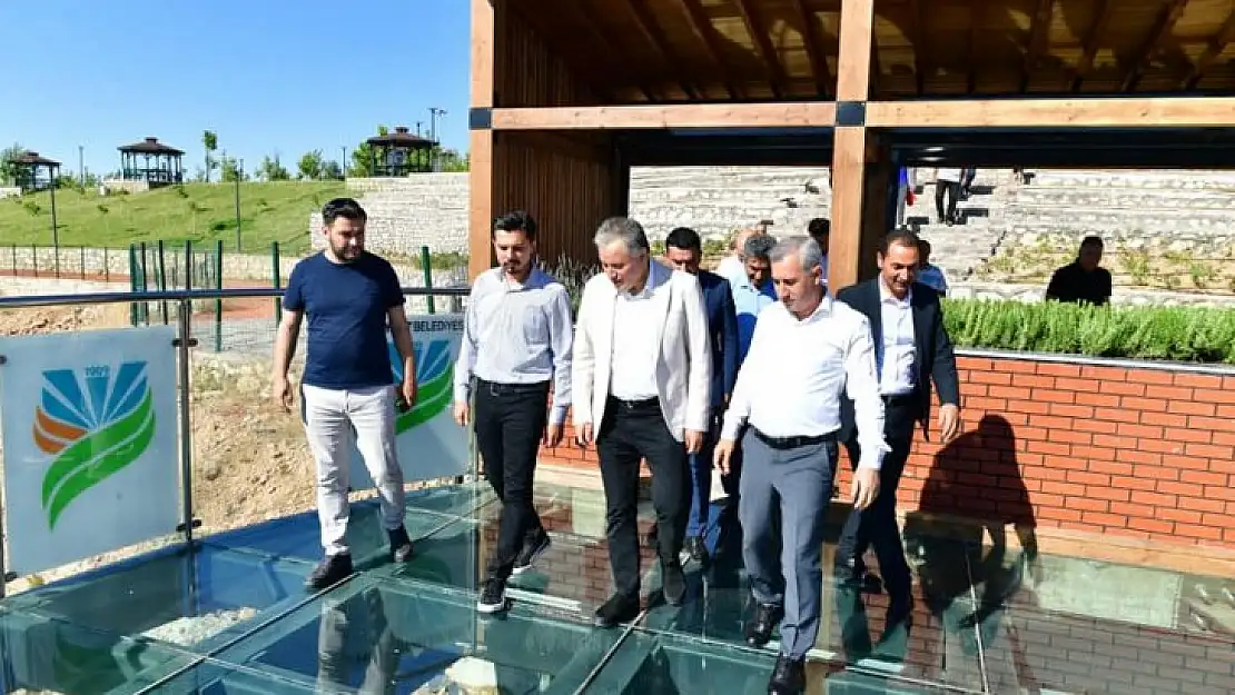 Ak Parti Milletvekili Ahmet Çakır, Beylerderesi Şehir Parkını İnceledi