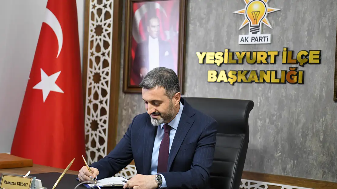 AK Parti Yeşilyurt İlçe Başkanı Ramazan Yaylacı'dan 19 Mayıs Mesajı: 'Gençliğimiz, Geleceğimizin Teminatıdır'