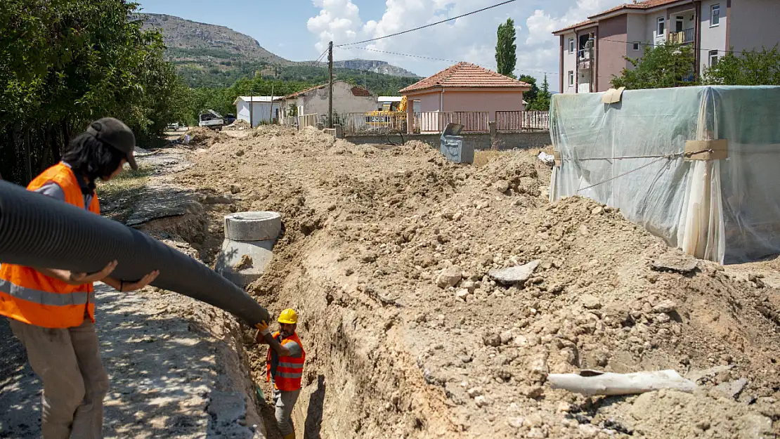 Akçadağ İlçesi Develi Mahallesi'nde önemli bir altyapı projesi gerçekleştirdi