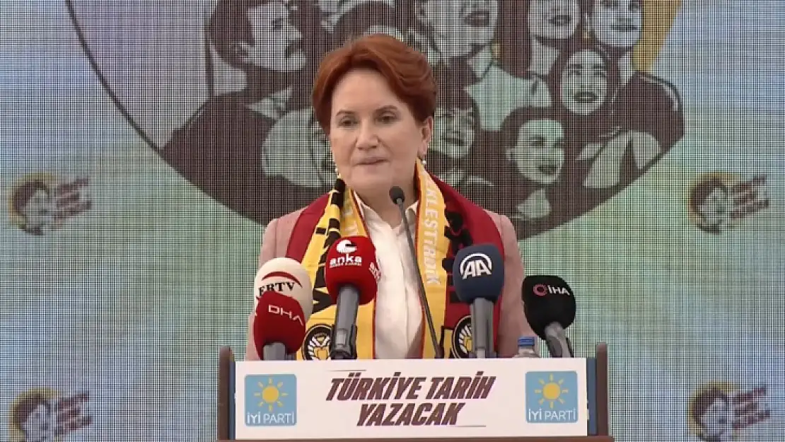 Akşener Malatya'da kurduğu Halil İbrahim Sofrası'nda