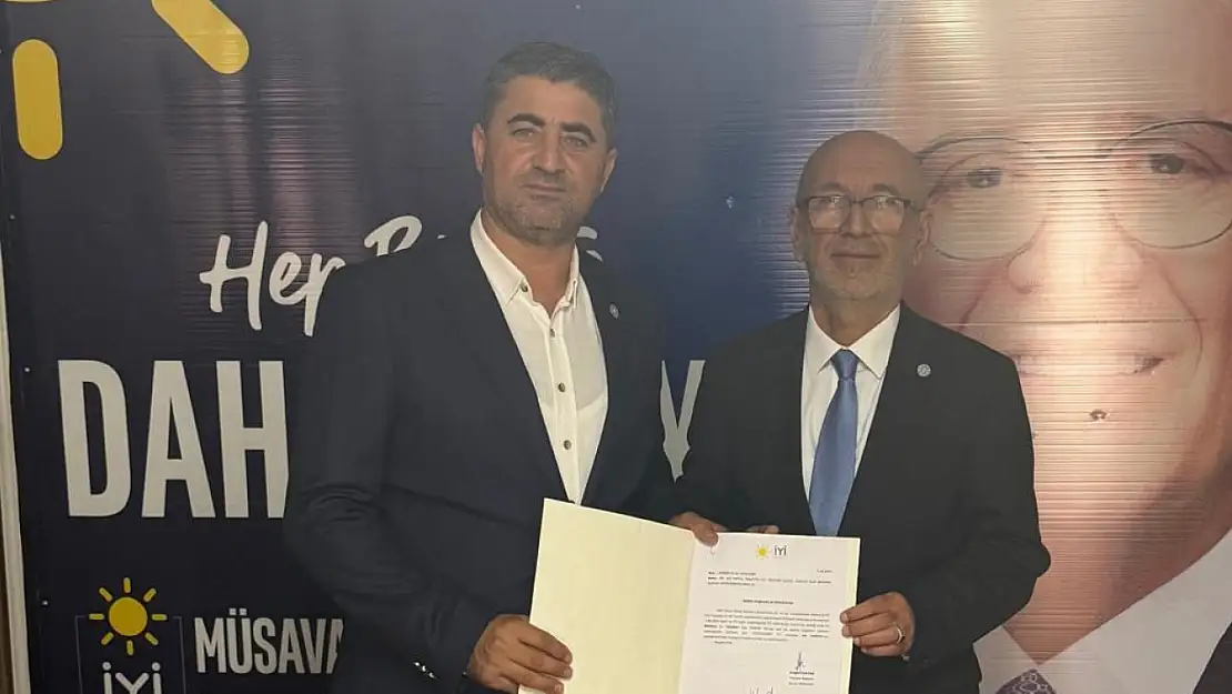 Ali Katar, İYİ Parti Battalgazi ilçe başkanı oldu