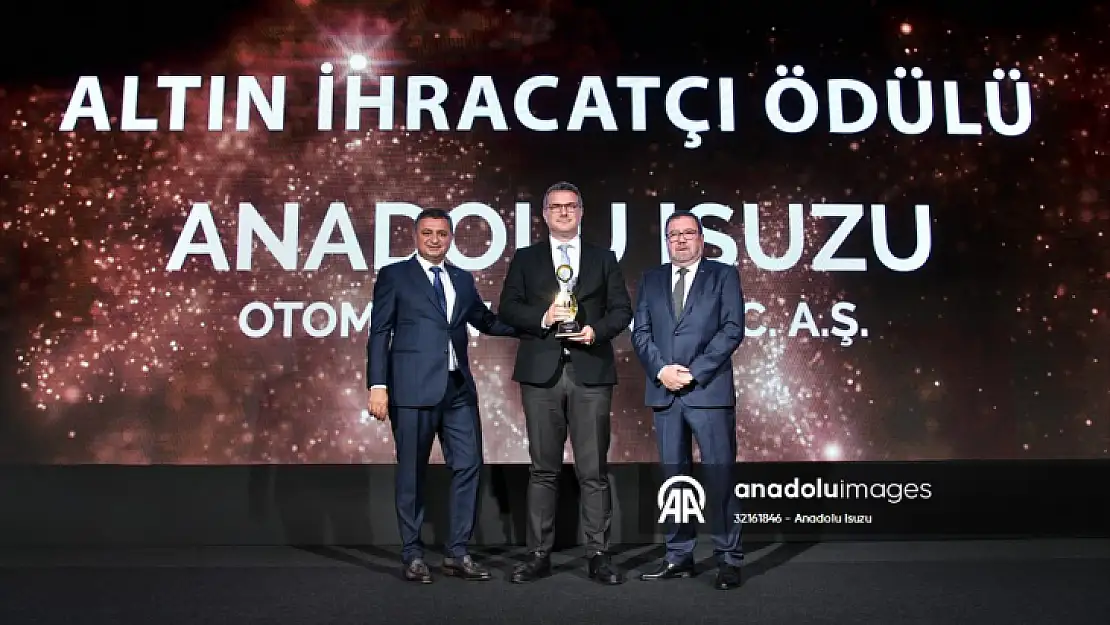 Anadolu Isuzu'ya 'İhracat Başarı Ödülü'