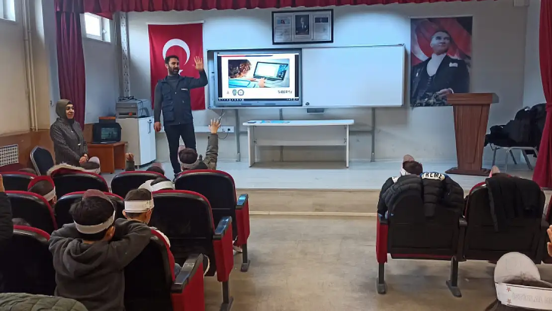 Anaokulu öğrencilerine SİBERAY programı hakkında bilgilendirme yapıldı