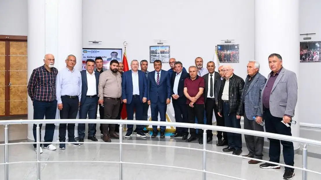 Ankara Dernekler Birliğin'den Başkan Gürkan'a Ziyaret